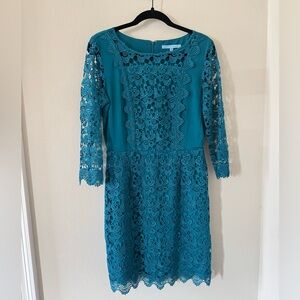 🦋 ANTONIO MELANI Blue Sheath Dress